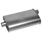 18128 - : SoundFX Universal Universal Exhaust Muffler 2.25" Inlet (ID) 2" Outlet (ID) for Walker Exhaust Image