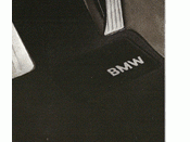 Carpeted Floor Mats With Bmw Lettering Heel - BMW (82-11-0-439-412)