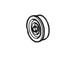 XW4Z8678DA - : OEM NEW Ford 00-06 Lincoln Serpentine Drive Belt Idler Pulley Genuine Xw4Z8678Da for Ford: Thunderbird | Lincoln: LS Image
