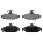 ZX413 - : QuickStop Rear Disc Brake Pad Set Semi-Metallic for WAGNER BRAKE Image