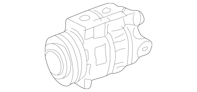 1230281187 - HVAC: Compressor Assembly for Mercedes-Benz Image