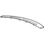 6W1Z54044E82AC - Body: Defroster Grille for Lincoln: Town Car Image