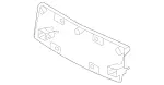 1188807501 - Attachment Parts: License Plate Holder for Mercedes-Benz: CLA250, CLA35 AMG Image