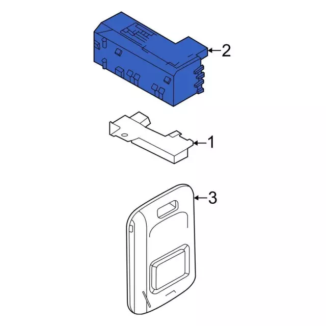 ML3Z15607G - : Tire Pressure Monitoring System (TPMS) Receiver for Ford: Bronco, Bronco Sport, F-150, F-250 Super Duty, F-350 Super Duty Image