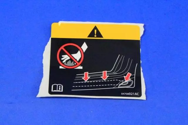 Warning Label - Mopar (04708021AC)