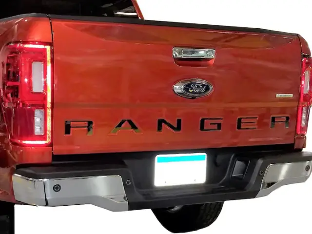 VRB3Z9942528B - Exterior: Exterior Trim Kit, Tailgate Lettering for Ford Image