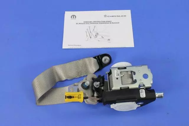 Front Outer Seat Belt - Mopar (ZV69BD1AJ)