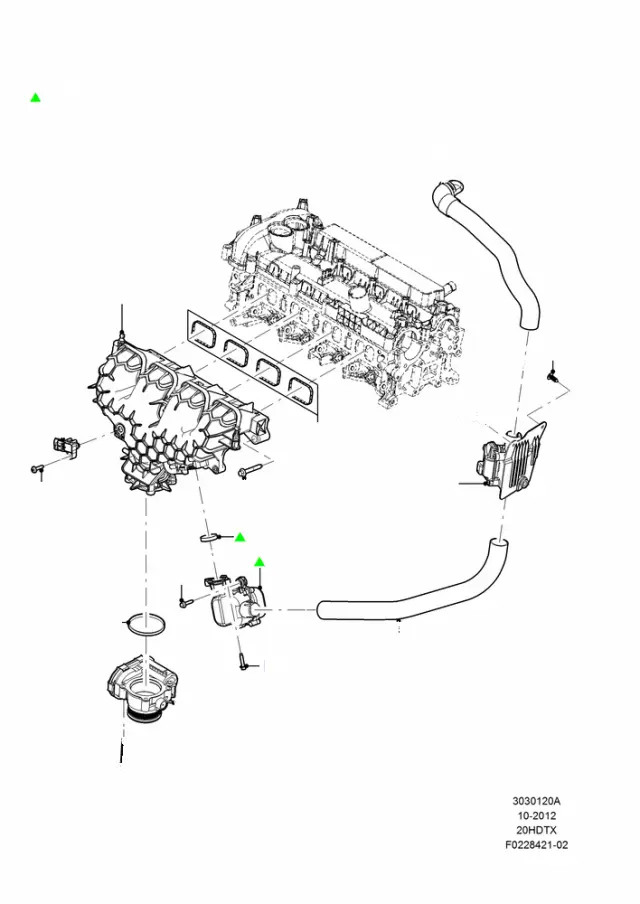 DS7Z9E926C - Fuel System: Throttle Body for Ford Image