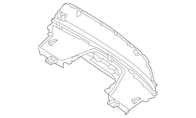 1668850753 - Detachable Parts: Cover Grill for Mercedes-Benz: GL350, GL450, GL550, GL63 AMG, GLS350d, GLS450, GLS550, GLS63 AMG Image image
