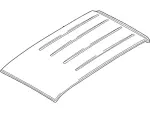 YL8Z7850202AA - Body: Roof Panel for Ford: Escape | Mercury: Mariner Image