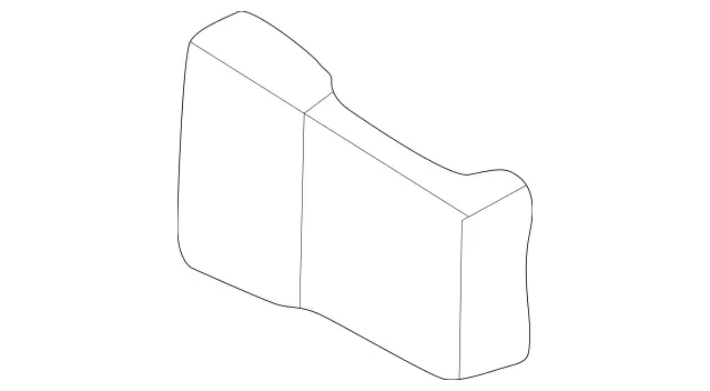 39871751 - HVAC: Air Baffle Seal for Mercedes-Benz Image