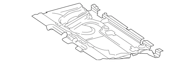 1778900000 - Covering and Lining: Mount for Mercedes-Benz: 180A, 180b, 220a, A220, A35 AMG, CLA250, CLA35 AMG, CLA45 AMG, CLA45 AMG S, GLA250, GLA35 AMG, GLA45 AMG Image image