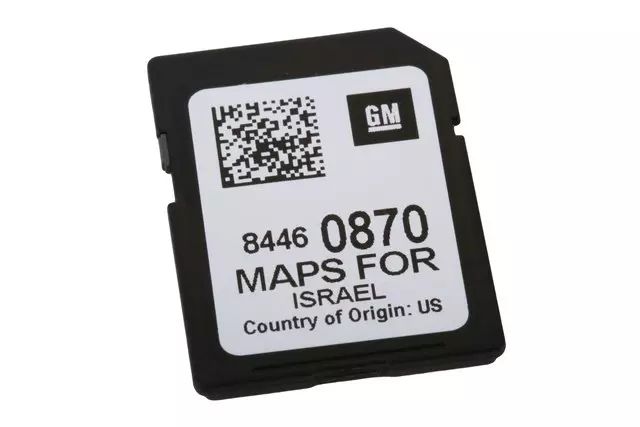 84460870 - : Navigation Data Card for GM Image