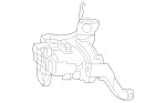 177421470064 - : Holder for Mercedes-Benz: CLA250, EQB 250+, EQB 300, EQB 350, GLA250, GLA35 AMG, GLB250, GLB35 AMG Image
