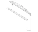 211820334590 - : Wiper Blade for Mercedes-Benz Image