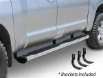 396368806 - : 6" Widesider Side Steps - Complete Kit with Brackets for Big Country Image