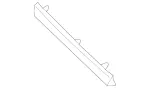 2098881285 - Attachment Parts: Trim Bar for Mercedes-Benz Image