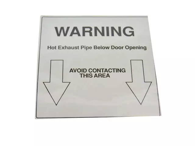 4708021 - Labels All Vehicle Locations: Exhaust Warning Label for Mopar Image