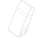20597006007P93 - Body: Armrest for Mercedes-Benz Image