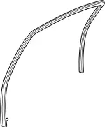 823302Y015 - Body: Run Channel for Infiniti Image