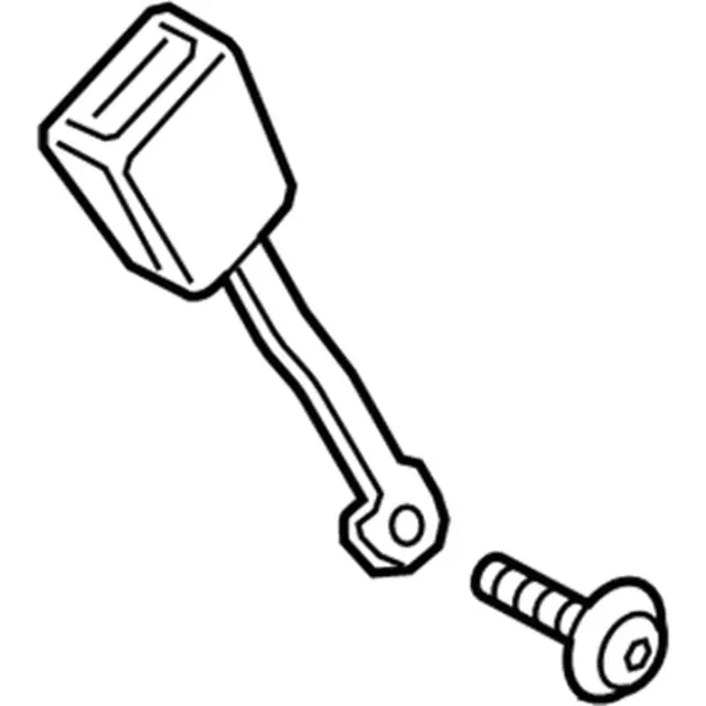 JL1Z7860044AN - : Center Buckle for Ford: Expedition Image