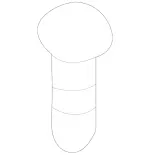 1639840029 - : Screw for Mercedes-Benz: ML320, ML430, ML55 AMG Image