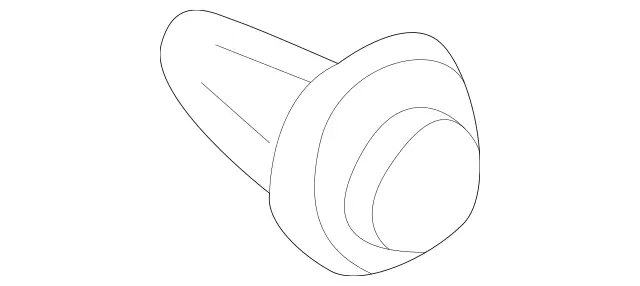 19915698 - Rear Doors: Cover Clip for Mercedes-Benz: G55 AMG, G550, G550 4x4, G63 AMG, G65 AMG Image image