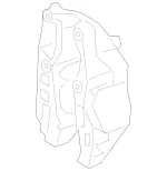 2602230000 - Engine Suspension: Bracing for Mercedes-Benz Image