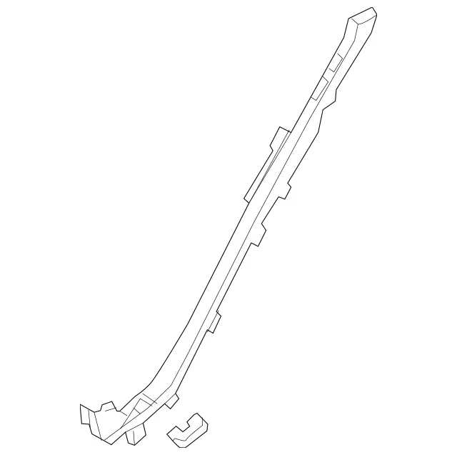 2136900506 - Trim and Lining: Trim, Wheel Well for Mercedes-Benz Image