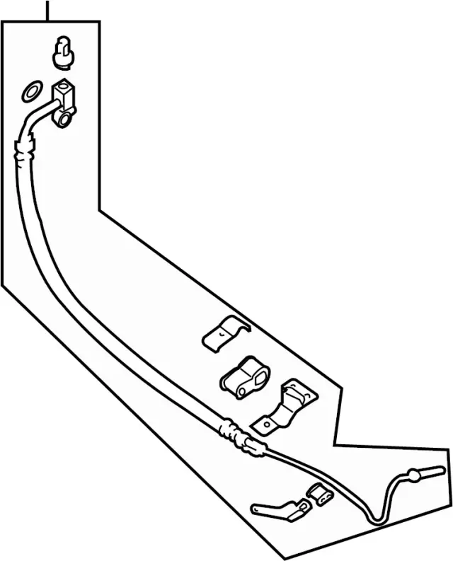 497109FE0A - Steering: Pressure Hose for INFINITI: QX56 Image