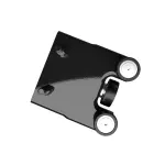 68240040AG - Doors, Door Mirrors and Related Parts: Hinge Bracket, Left for Mopar Image