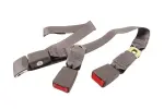 88894665 - : Medium Sable Rear Center Seat Belt with Buckle for GM Image