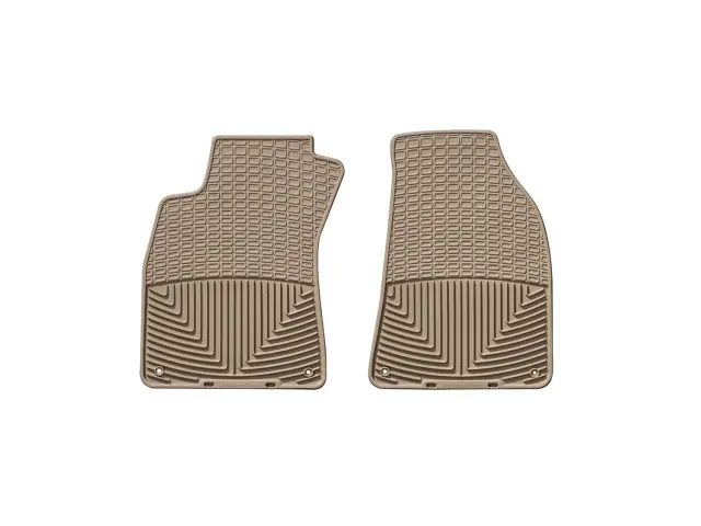 W67TN - Accessories: Front Tan All Weather Floor Mats for WeatherTech Image