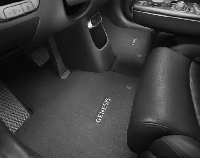 Carpet Floor Mats - Light Gray - Hyundai (CUH14-AB000-LGR)