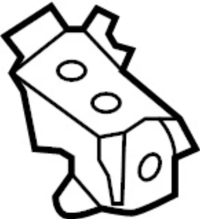 7511664J00 - : Front Bracket for INFINITI: G20 Image