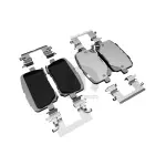 68245118AB - : Rear Disc Brake Pad Kit for Mopar Image