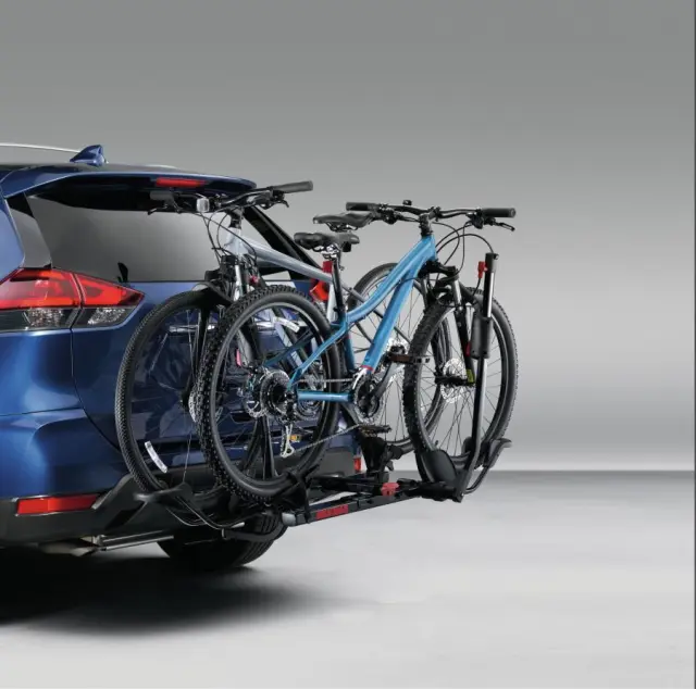 T99R5A6803 - Yakima: Yakima - HOLDUP 2- HITCH MOUNT BIKE RACK for Nissan: Armada, Frontier, Kicks, Pathfinder, TITAN, TITAN XD Image