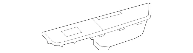 9077220800649051 - : Switch Bezel for Mercedes-Benz: Sprinter 1500, Sprinter 2500, Sprinter 3500, Sprinter 3500XD, Sprinter 4500 Image