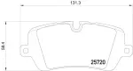 355020361 - : Disc Brake Pad Set for Hella Pagid Image