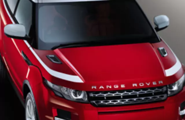 Vehicle Decals, Stripes, Right Side, White - Land-Rover (VPLVB0094NER)