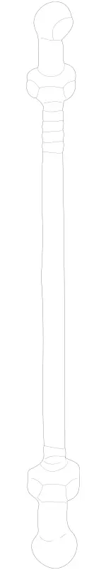 1110700875 - : Rod for Mercedes-Benz Image