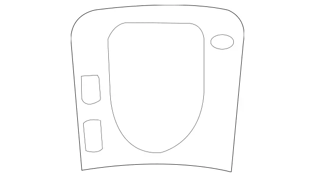 22068062393000 - Body: Trim Bezel for Mercedes-Benz Image