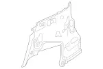 2056205801 - Front-End Assembly, Front Panel: Partition for Mercedes-Benz: C350e, C400, C43 AMG, C450 AMG, C63 AMG, C63 AMG S Image