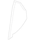 16668085038Q97 - Body: End Cap for Mercedes-Benz Image