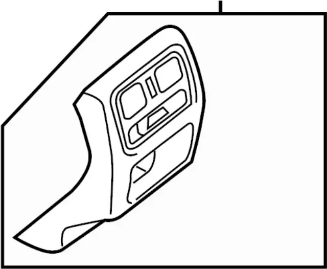 969319NC0B - Body: Rear Panel for INFINITI: JX35, QX60 Image