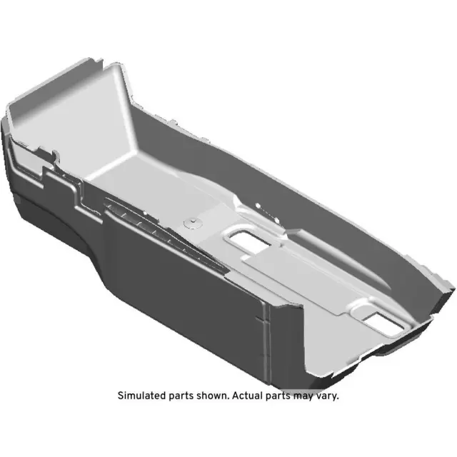 Black Front Passenger Side Floor Panel Carpet - GM (84656157)