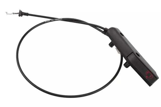 Ebony Front Passenger Side Door Inside Handle Cable - GM (23422437)