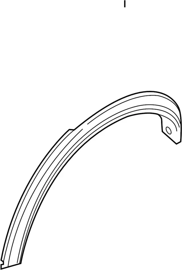 788606SA1A - Body: Edge Molding for INFINITI: QX60 Image