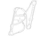 2037300446 - : Window Lifter for Mercedes-Benz Image