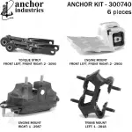 300740 - : Anchor Engine Mount Kit for Anchor Image